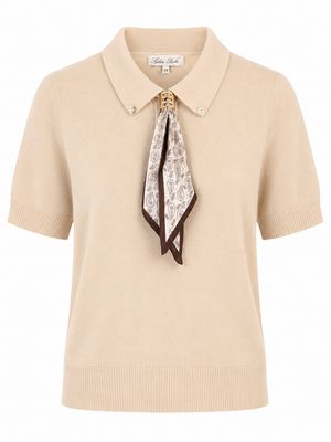 Ekin Knit Top Creme – Sophia Perla Ekin Knit Top Creme – Sophia Perla
