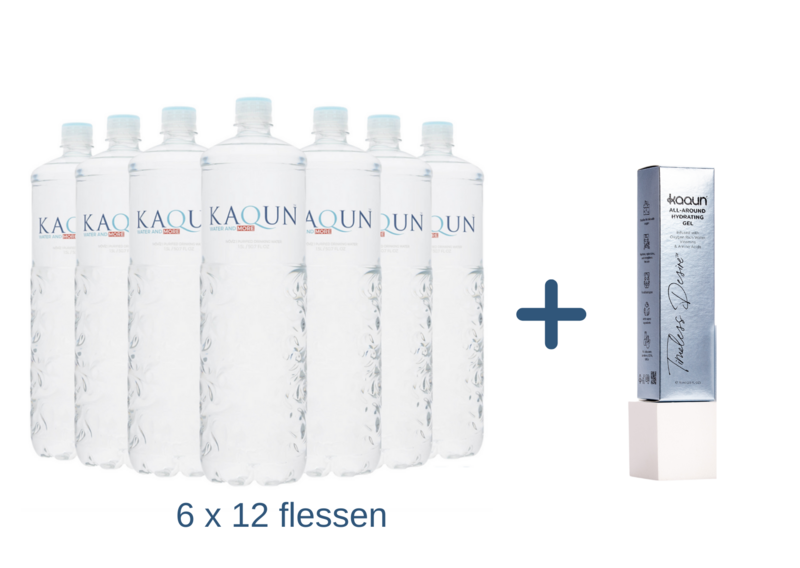 72 x 1.5L Kaqun Zuurstof water met All Around Hydrating Gel