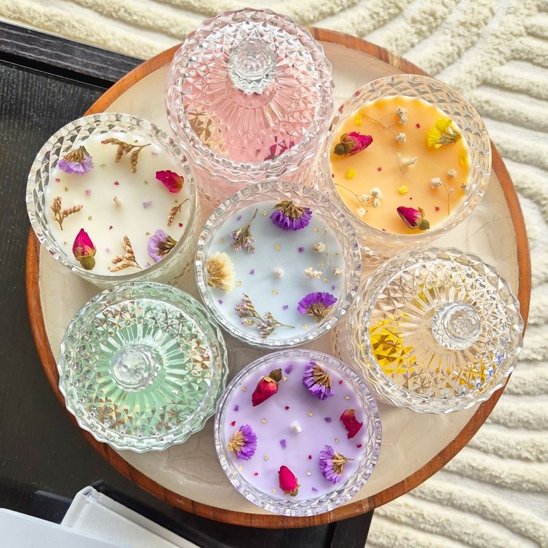 Amora - Glass Jar Candle