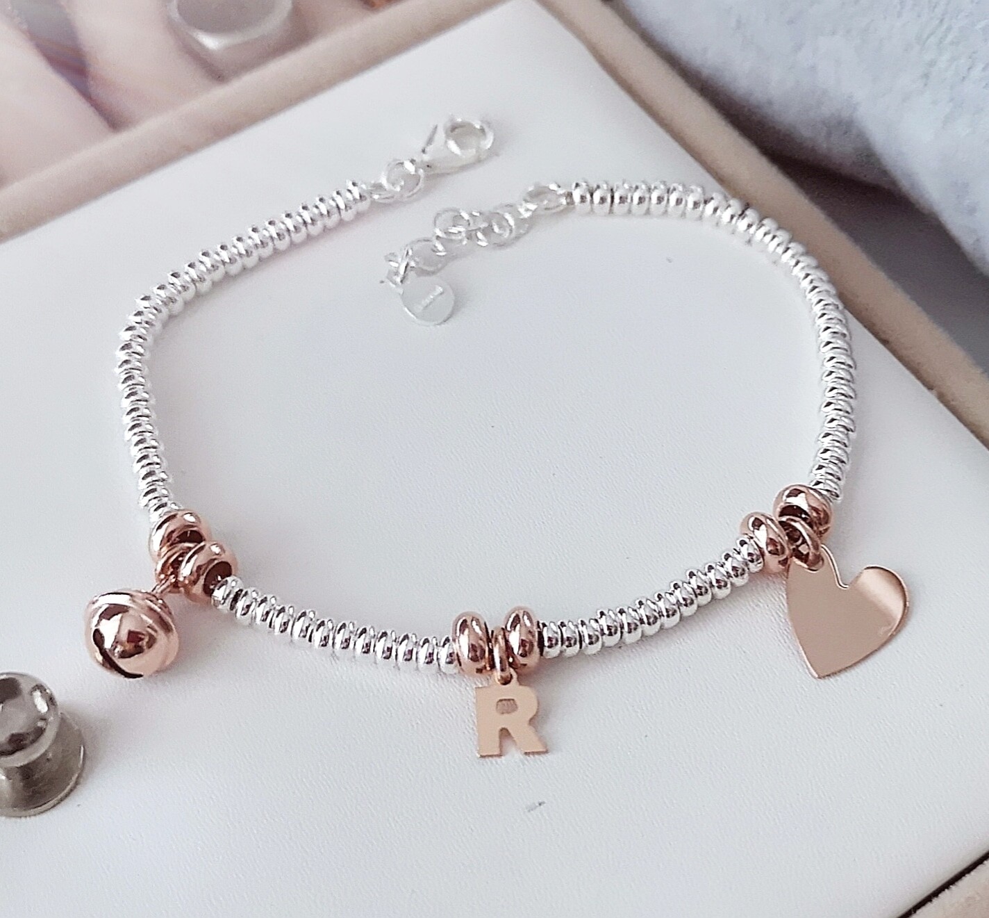 BRACCIALE RONDELLE E PEPITE 