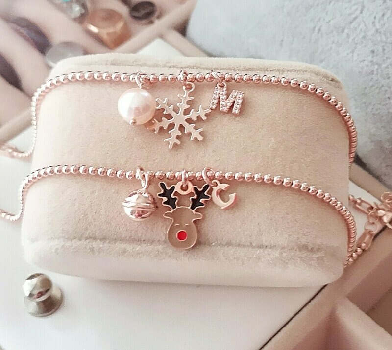 BRACCIALE PALLINI E CIONDOLI NATALIZI