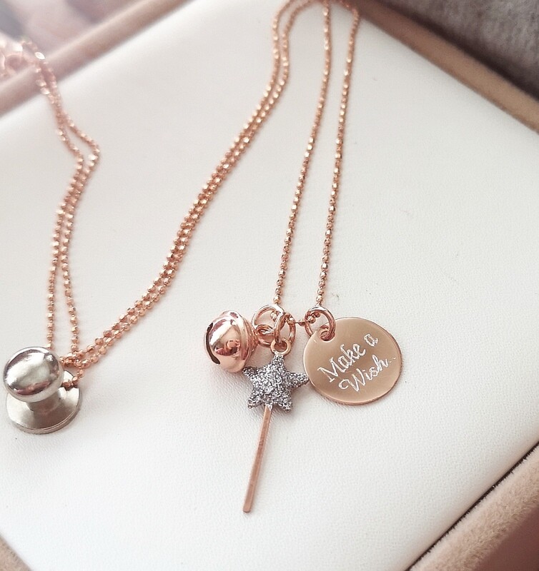 COLLANA BACCHETTA MAGICA GLITTER