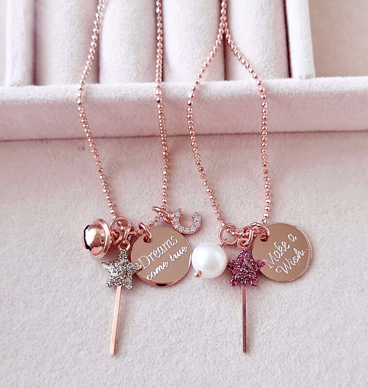 COLLANA BACCHETTA MAGICA GLITTER 
