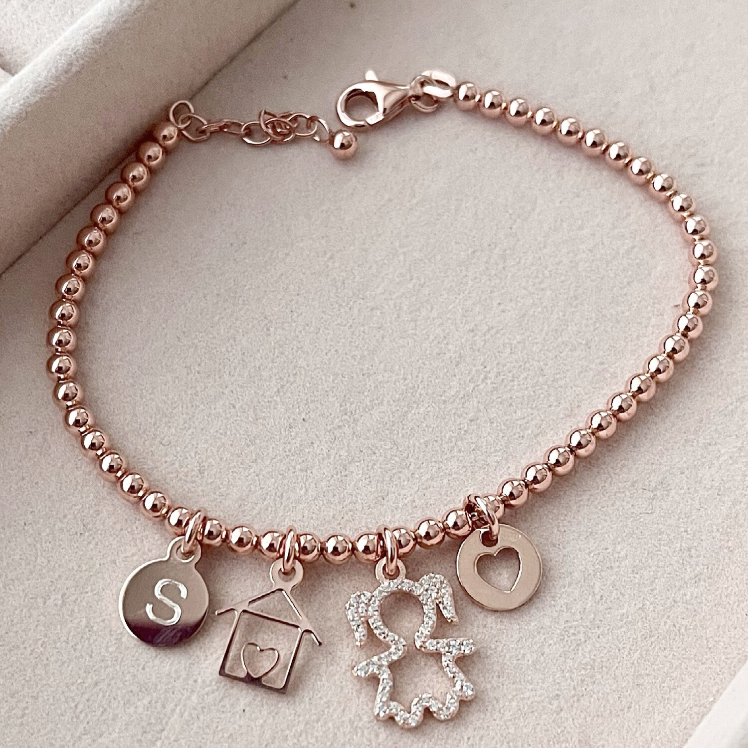 BRACCIALE PALLINE BIMBA BIMBO