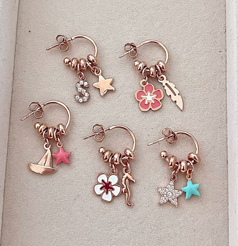 MONO ORECCHINO CHARMS