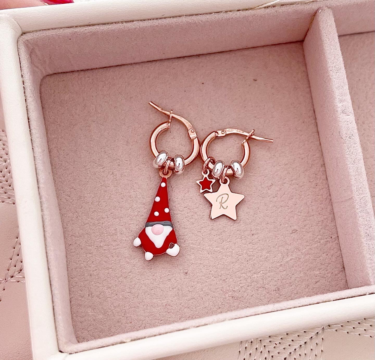 ORECCHINI GNOMO E STELLINE