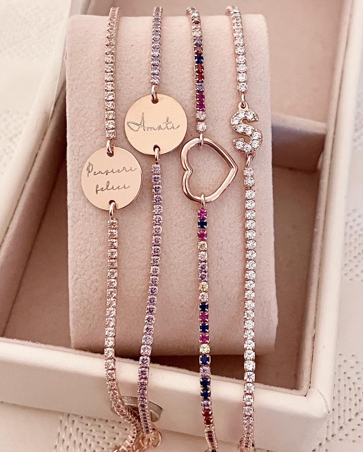 BRACCIALE TENNIS PERSONALIZZABILE