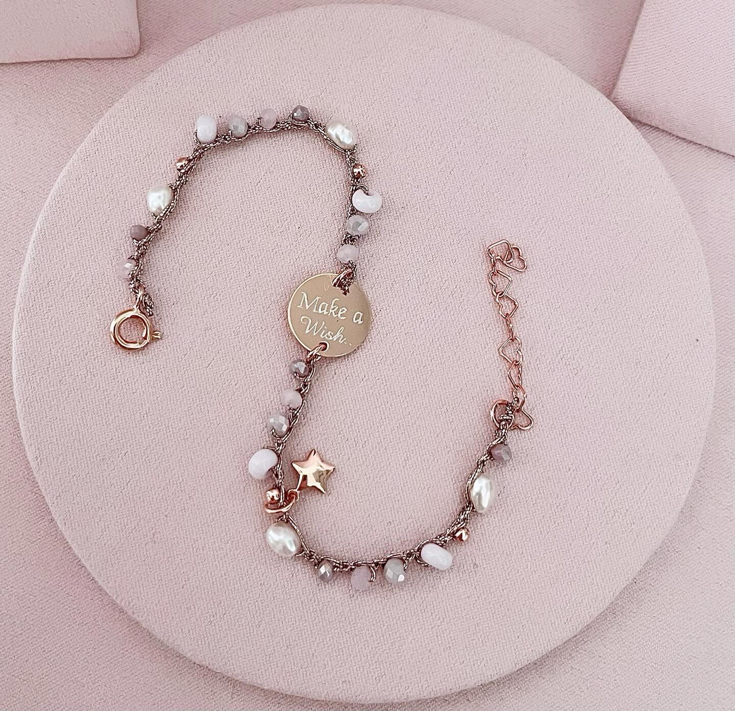 BRACCIALE ROSA LILLA