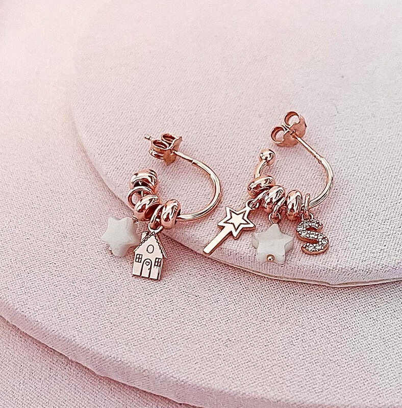 ORECCHINI MINI CON STELLINE