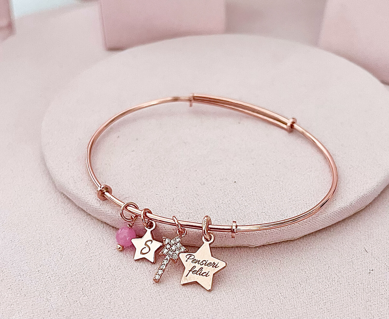 BRACCIALE RIGIDO STELLINE