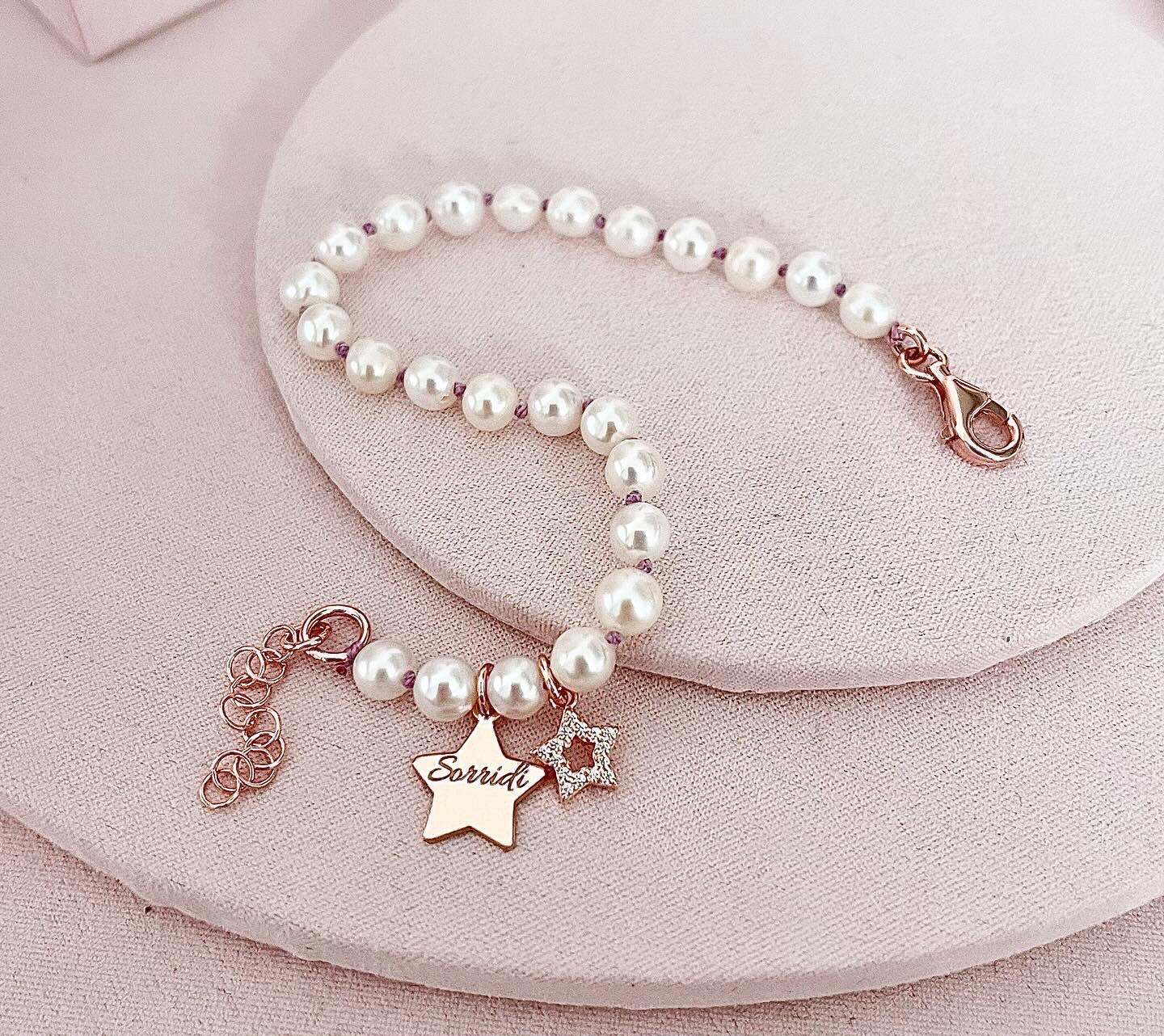 BRACCIALE PERLE