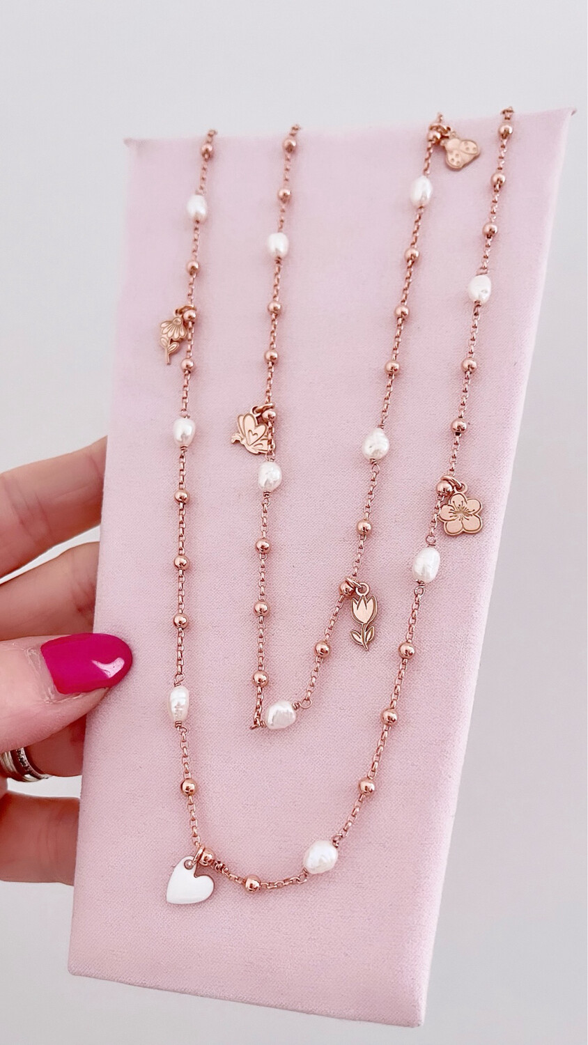 COLLANA MULTICHARMS PRIMAVERA