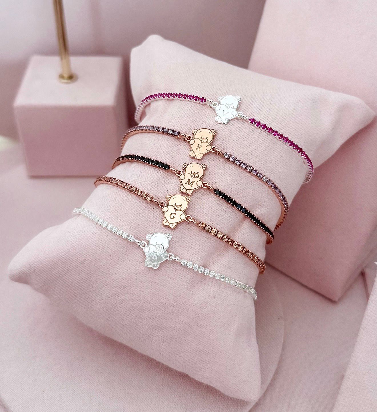 BRACCIALE TENNIS ORSETTO INNAMORATO