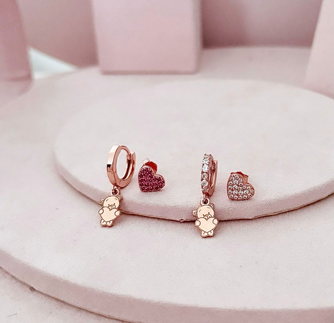 SET MINI ORSETTO INNAMORATO E CUORE