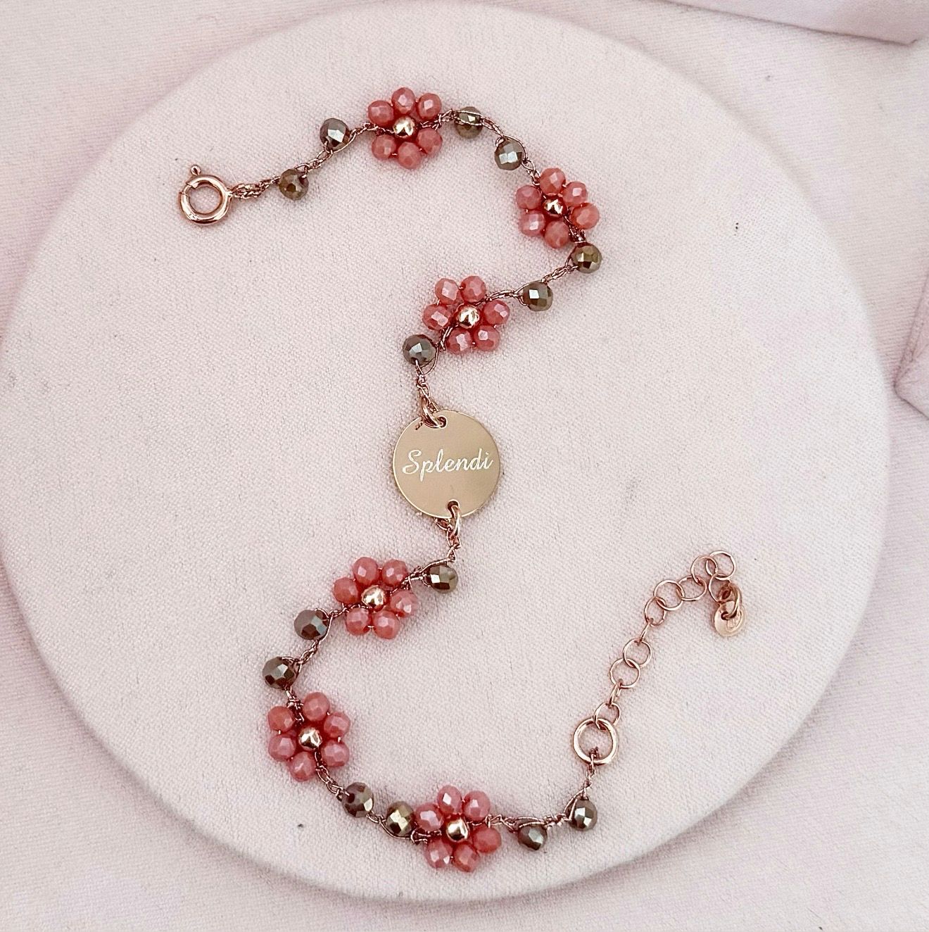 BRACCIALE FIORI DI ALBICOCCO