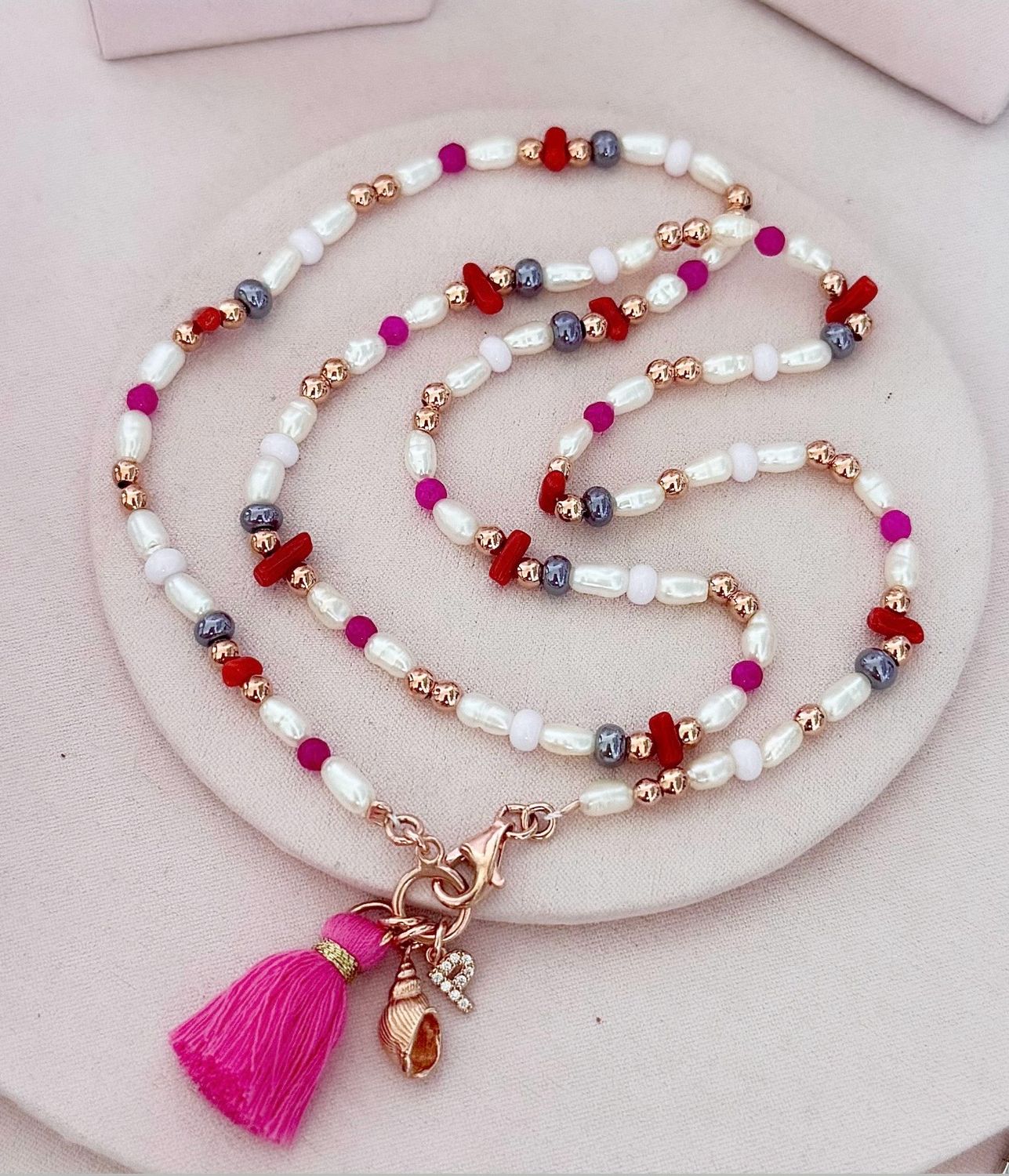 COLLANA SALSEDINE ROSA
