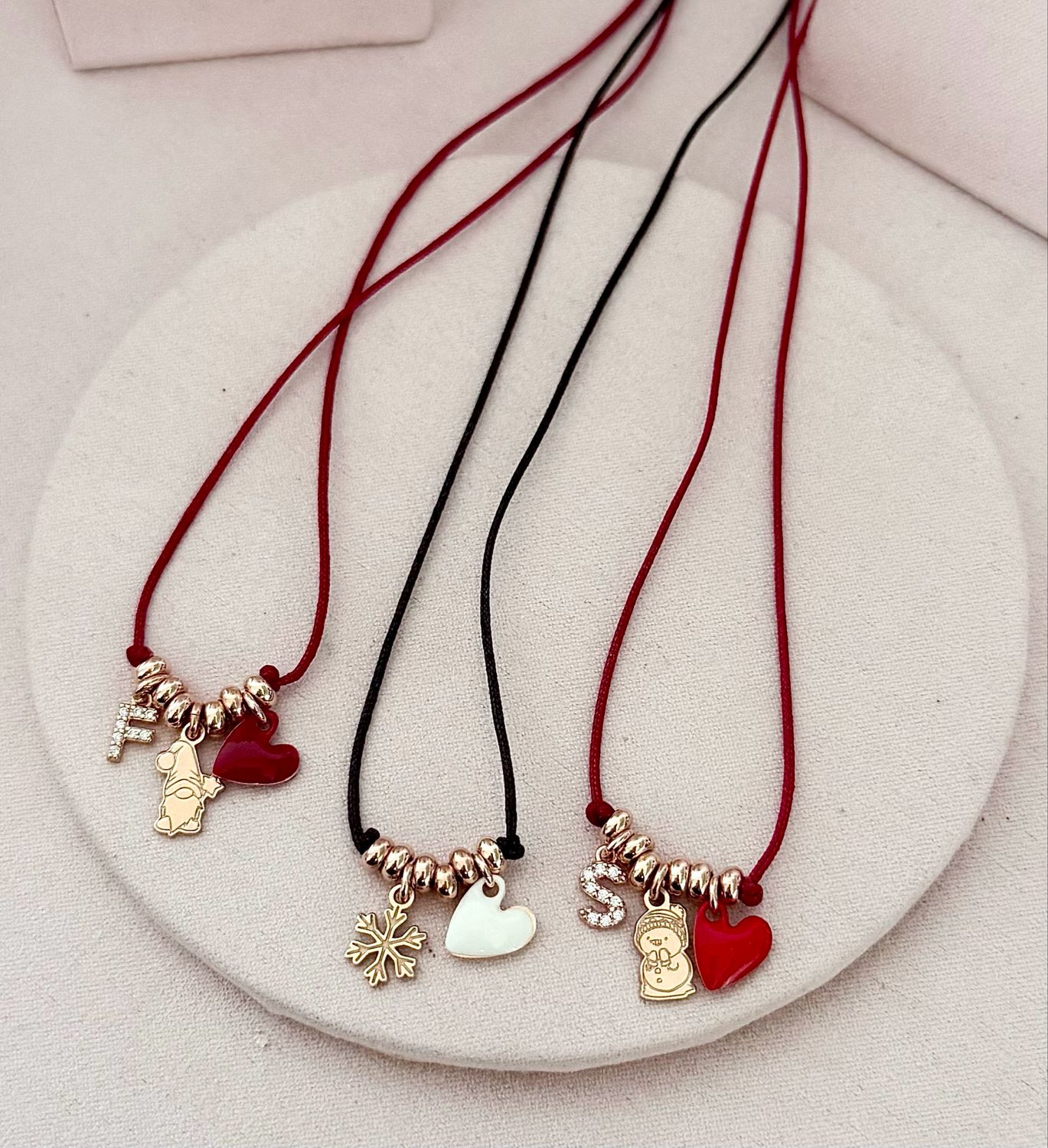 GIROCOLLO MINI CIONDOLI NATALIZI