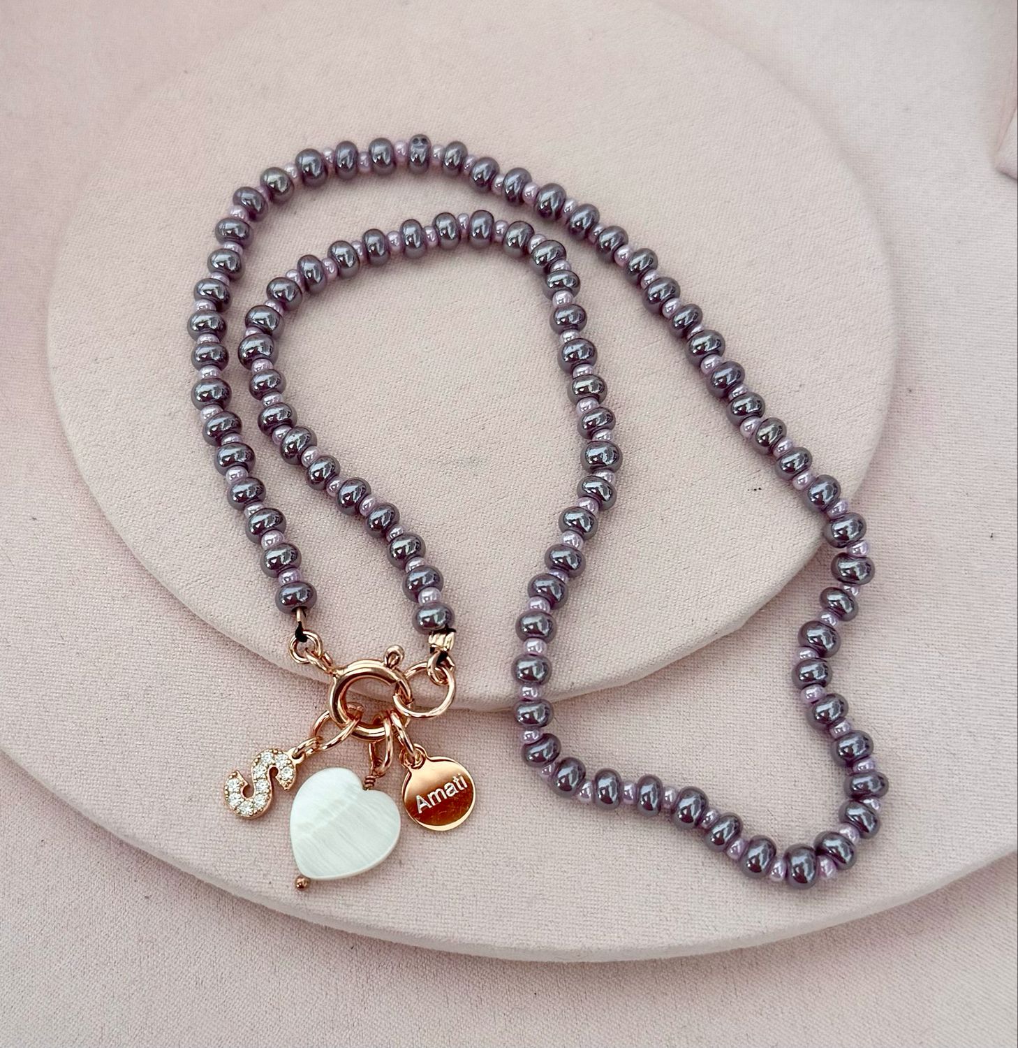 GIROCOLLO CUORE MADREPERLA