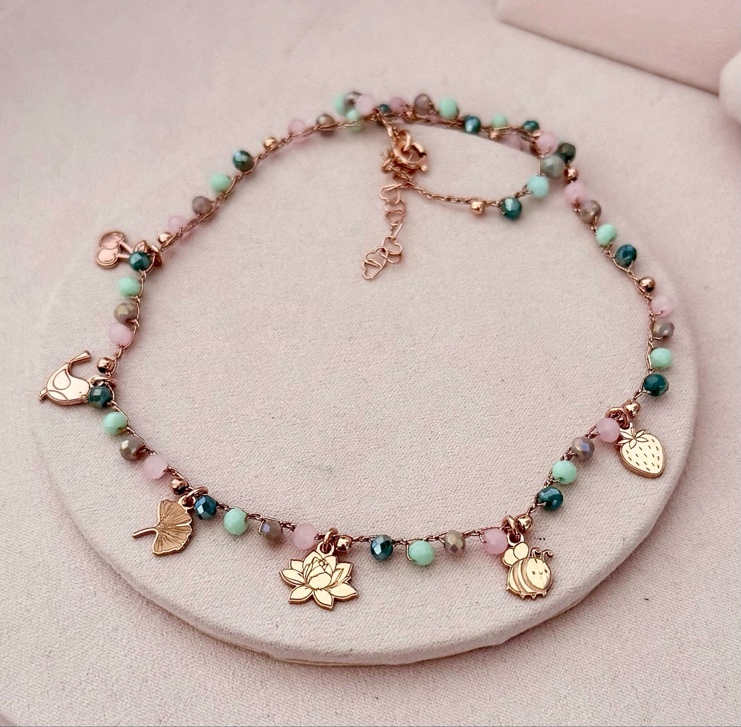 GIROCOLLO MULTICHARMS GIARDINO SEGRETO