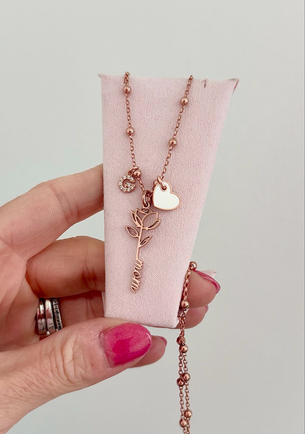 GIROCOLLO ROSA MAMMA