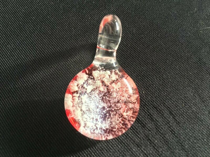 Pomegranate Memorial Hemisphere Pendant
