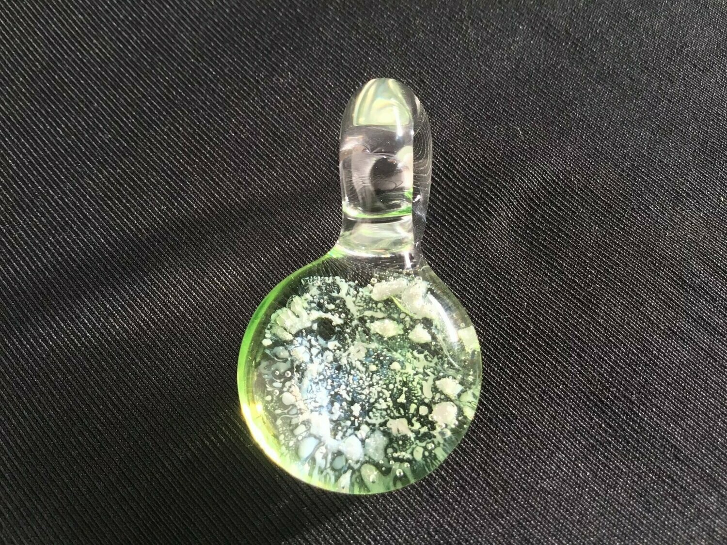 Emerald Memorial Hemisphere Pendant