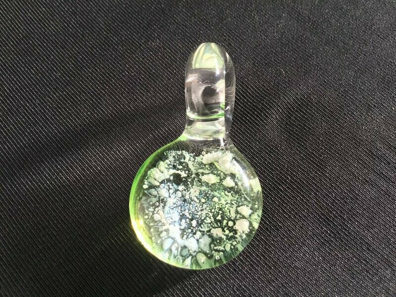 Emerald Memorial Hemisphere Pendant