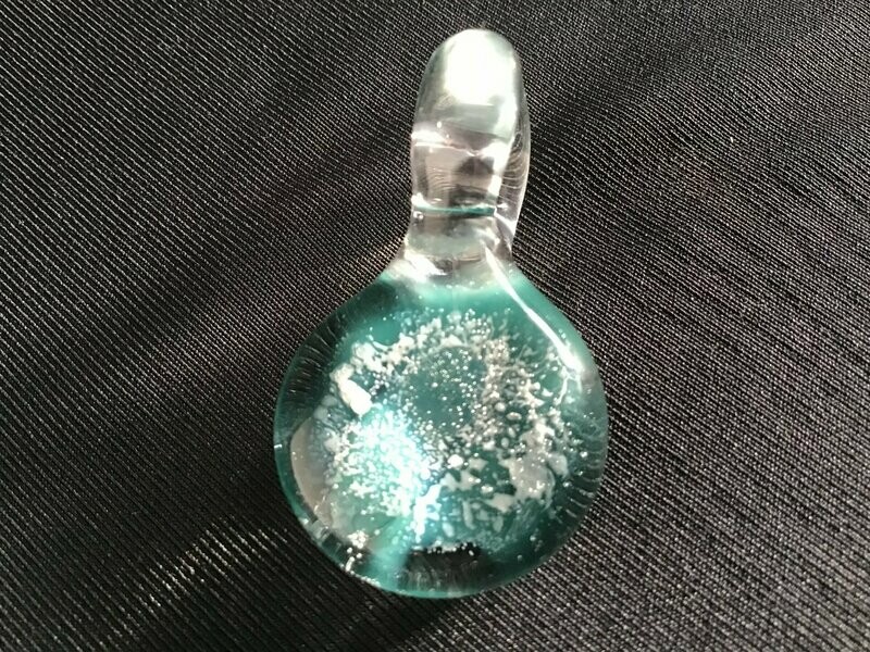 Aqua Memorial Hemisphere Pendant