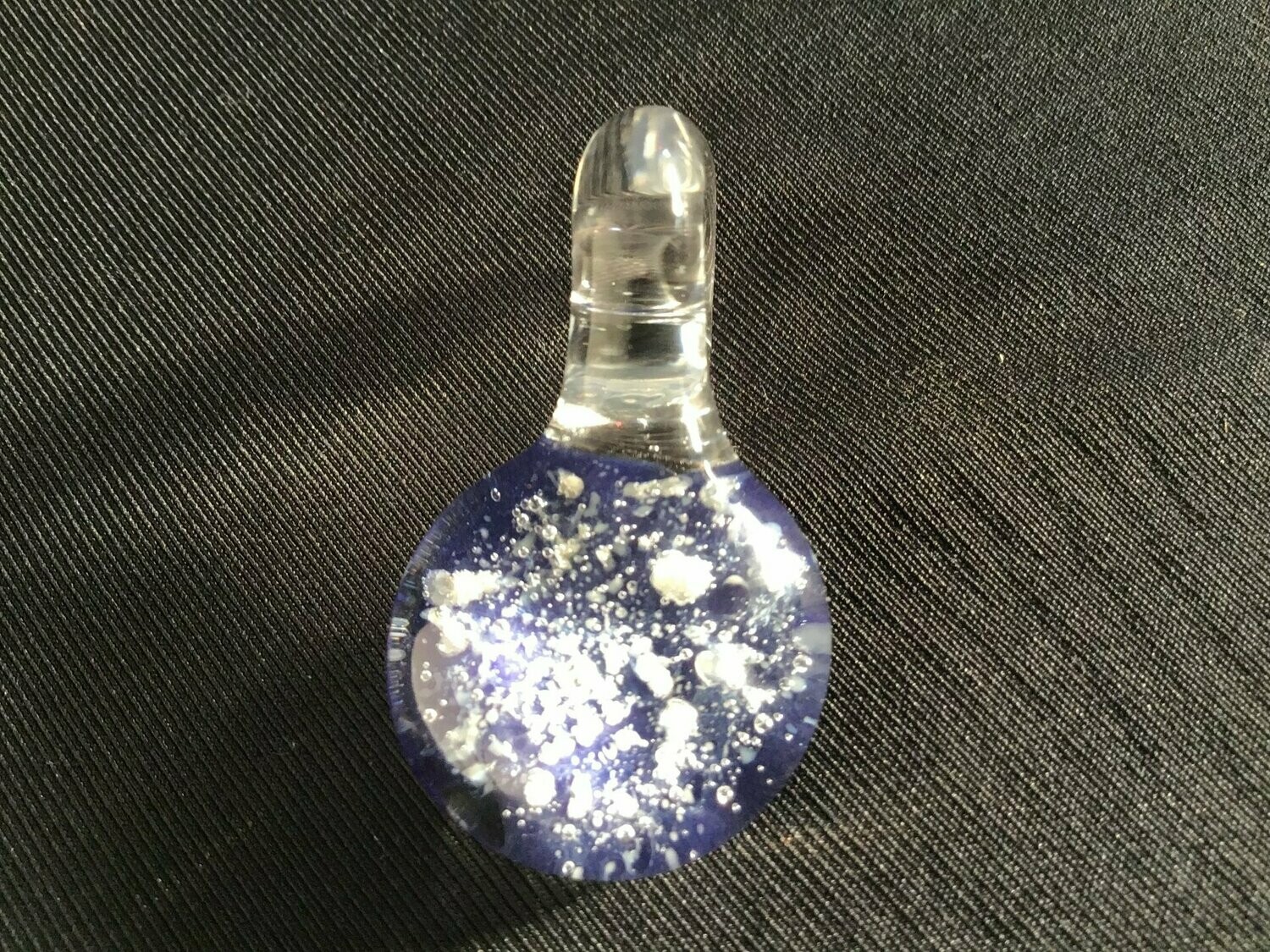 Purple Memorial Hemisphere Pendant