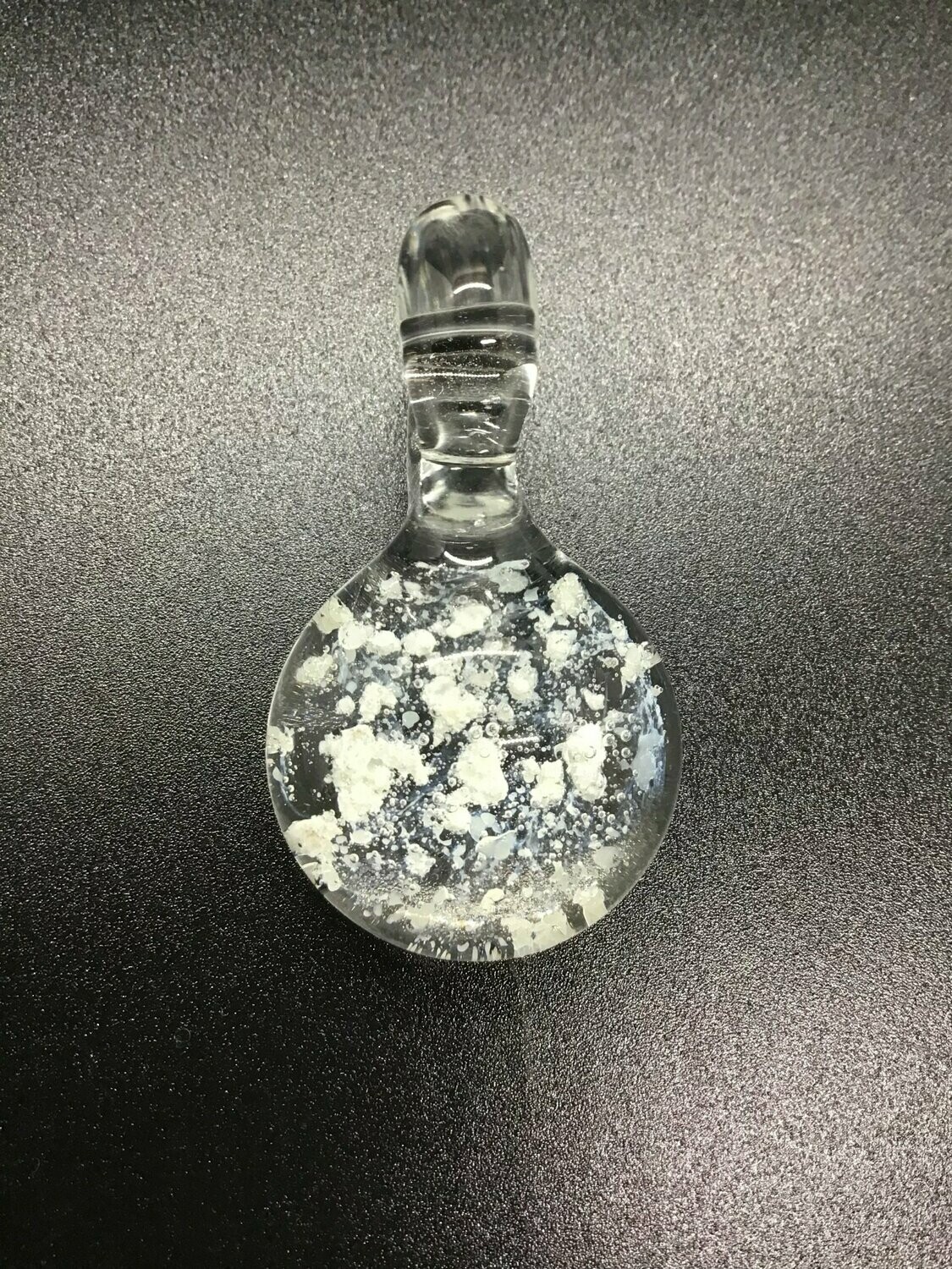 Crystal Memorial Hemisphere Pendant