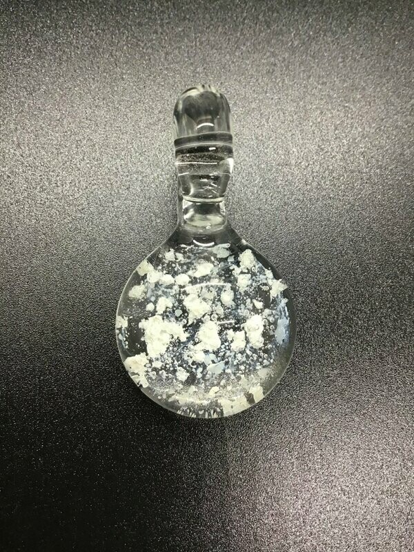 Crystal Memorial Hemisphere Pendant