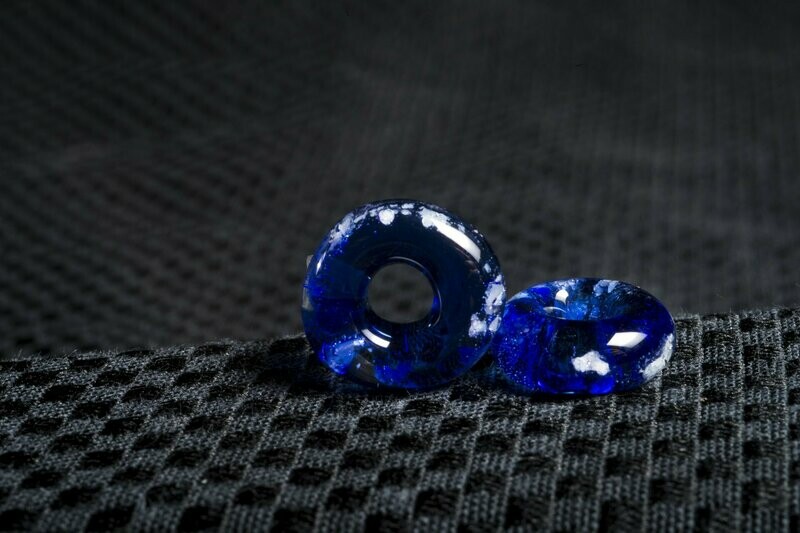 Cobalt Memorial Ash Bead