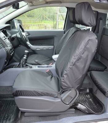 Waterproof Seat Covers Front Pair - Ford Ranger T6