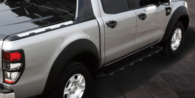 Max Wheel Arch Extension Kit in Black Textured - Ford Ranger 2016-2019