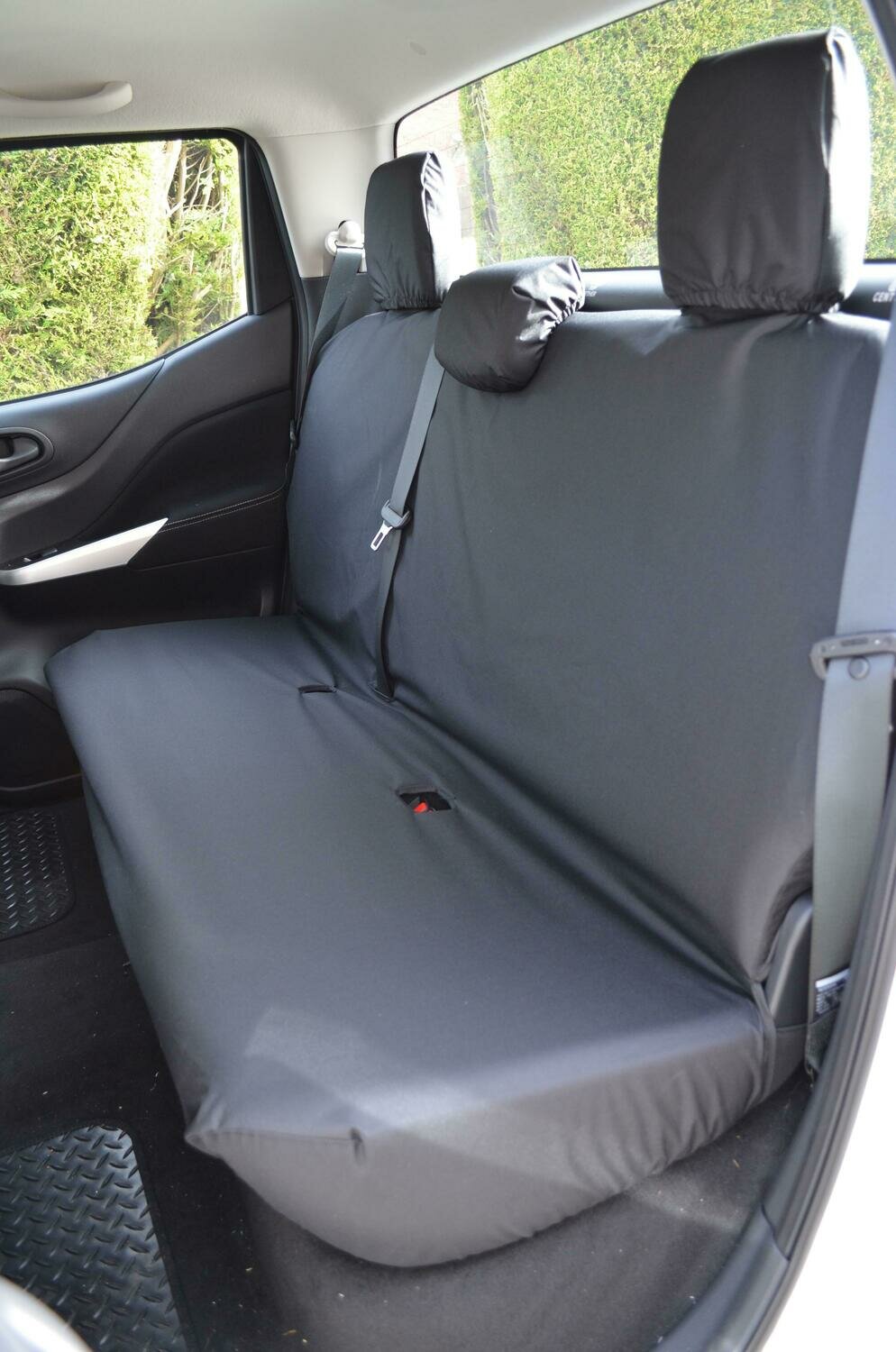 Waterproof Seat Cover Rear Bench - Nissan NP300 Navara Double Cab