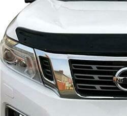 Bonnet Guard Short Visor (Bug Shield) - Nissan NP300 Navara