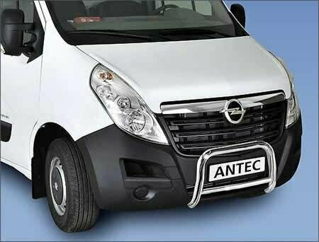 Antec EU-Front A-Bar 60 mm with Pipe - Vauxhall Movano 2010+