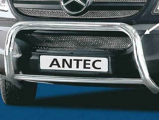 Antec EU-Front A-Bar 60 mm with Pipe in black - Mercedes Sprinter 2006-2013