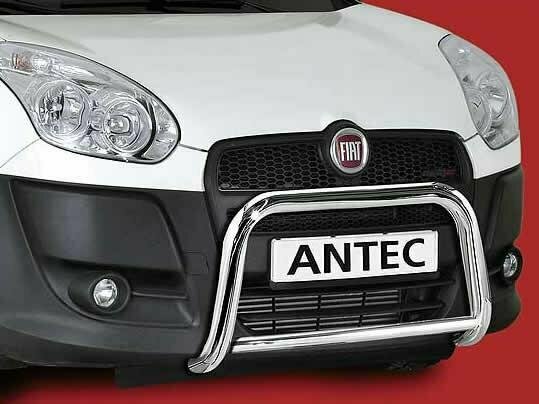 Antec EU-Front A-Bar 60 mm with Pipe - Fiat Doblo 2010+