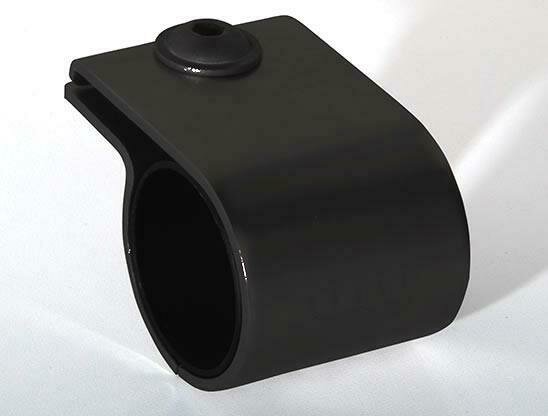 Antec Lamp Clamp Brackets 76 mm in Black (Pair)