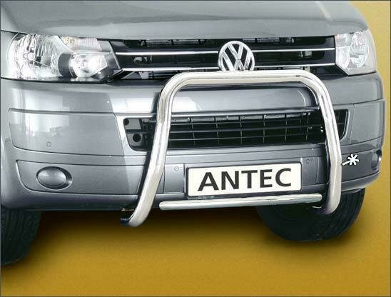 Antec EU-Front A-Bar 60 mm in black - VW Transporter T5