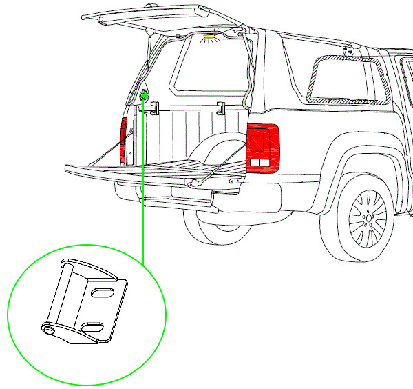 Road Ranger Spare Part: Halter for catch