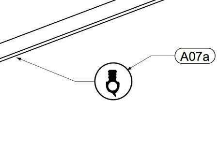 Mountain Top Spare Part: Rubber Seal A07