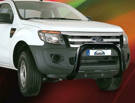 Antec EU-Front A-Bar 76 mm in Black - Ford Ranger T6 2012-2016