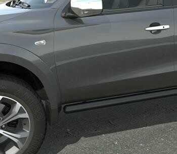 Antec Black Side Protection Bars 76 mm - Fiat Fullback