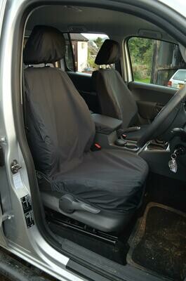 Waterproof Seat Covers Front Pair - VW Amarok V6 Double Cab