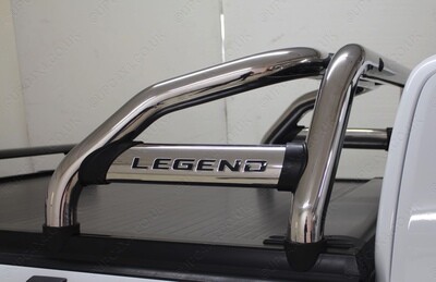 Securi-Lid Sports Bar in Polished Stainless Steel Toyota Hilux