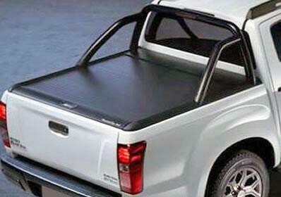 Mountain Top Roll Black Aluminium Roller Shutter - Isuzu D-Max D-Max Extended Cab