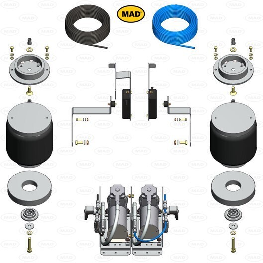 MAD Suspension Air Master Ultimate Automatic VW Caddy Cargo SK(N) 2020+