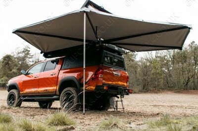 Quick Pitch Weathershade 4x4 Side Awning - Left Hand Side UK